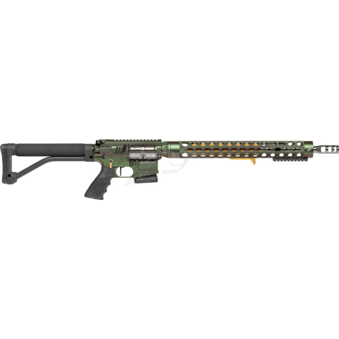 Карабін JP Enterprises CTR-02PSC-11 кал. 223 Rem (5,5645) Ствол - 46 см. Колір - зелений металік
