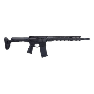 Карабин Rise Armament Watchman Rifle, .223 Wylde -16" - Black - Reptilla Furniture