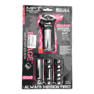 Рукоятка пистолетная к AK-47 MFT с 3-мя накладками, черная