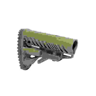 Приклад телескопический с амортизатором FAB для AK 47, зеленый