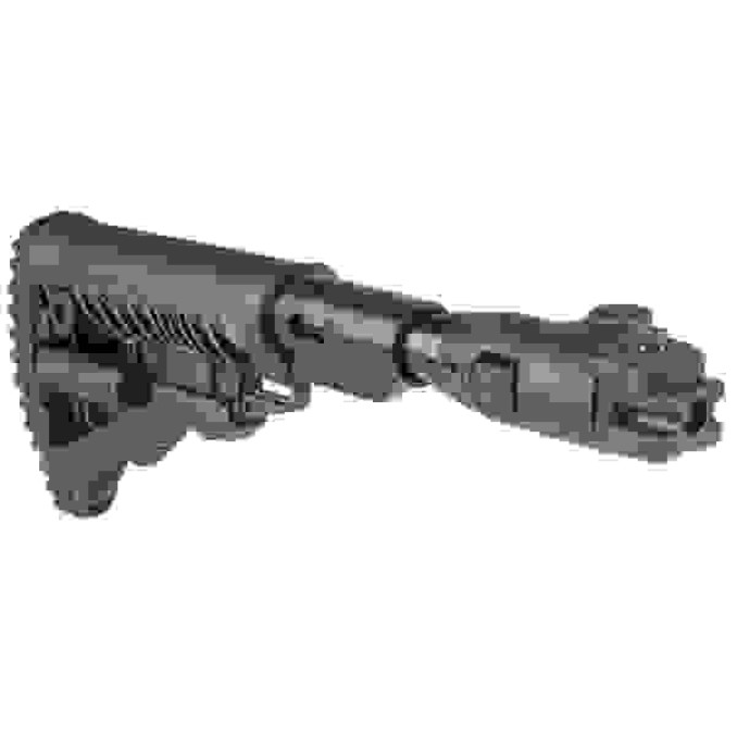 Приклад складаний FAB M4 з амортизатором для AK 47, полімер, чорний
