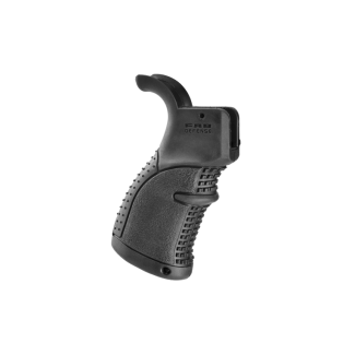 Пистолетная рукоятка FAB для M16\M4\AR15, обрезиненная, черная