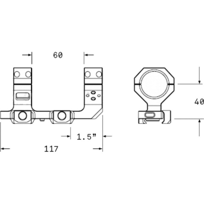 Моноблок AUDERE Levitas Diam 34 H40