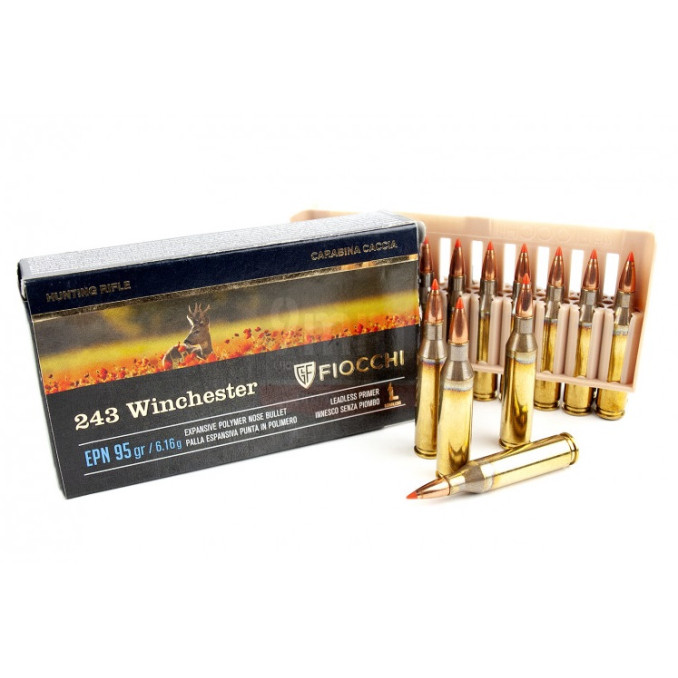 Патрон Fiocchi .243 Winchester EPN 95gr