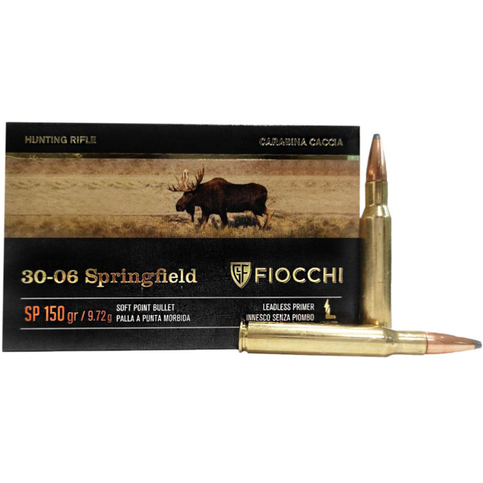 Патрон мисливський Fiocchi .30-06 Springfield SP 150gr