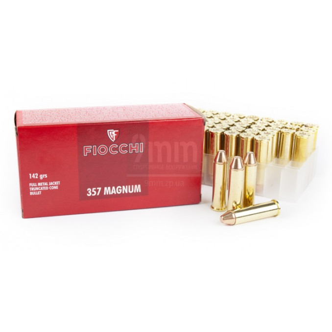 Патрон Fiocchi .357 MAGNUM FMJ TC 124gr