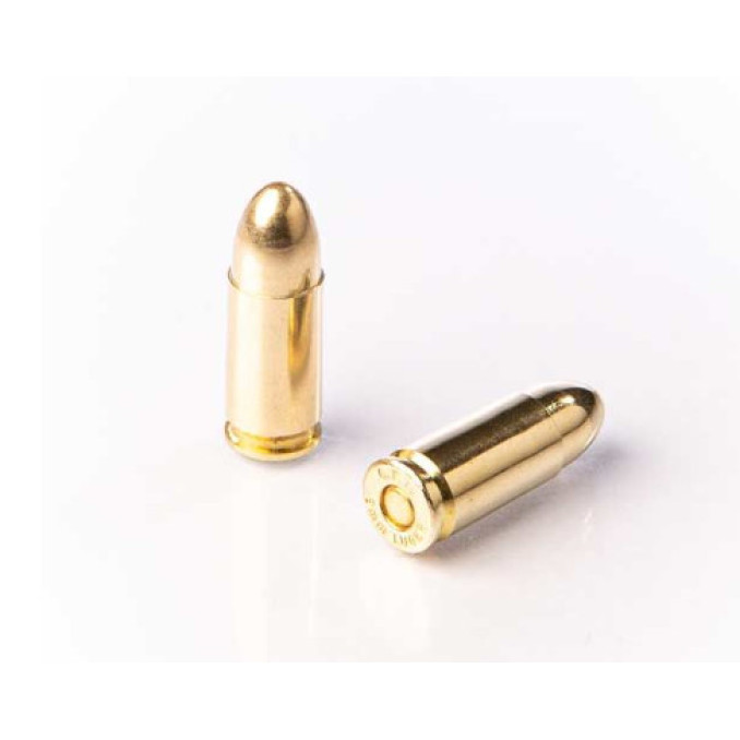 Патрон спортивний Fiocchi 9x19мм Luger 124 gr, FMJ