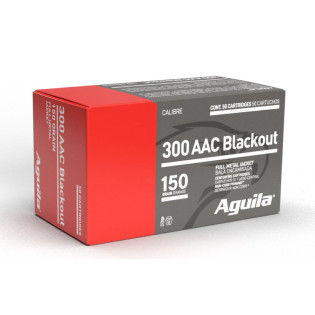 Патрон Aguila 300 AAC Blackout FMJ 150GR