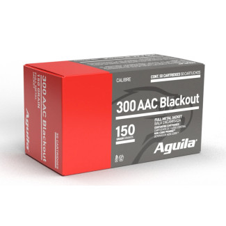 Патрон Aguila 300 AAC Blackout FMJ 150GR