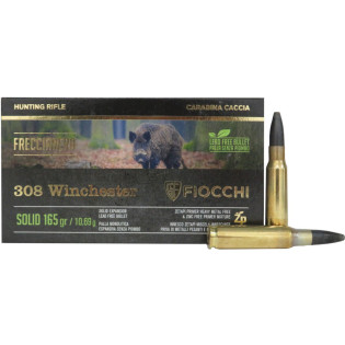 Патрон охотничий Fiocchi .308 Winchester FRECCIA NERA 165gr