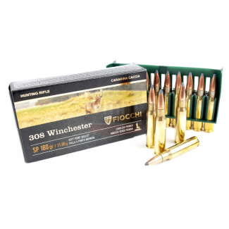 Патрон Fiocchi .308 Winchester SP 180gr