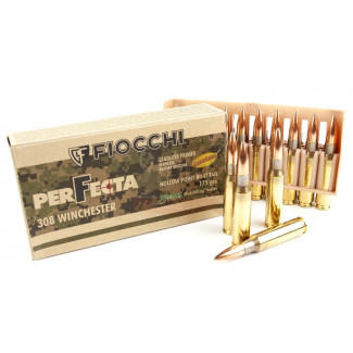 Патрон Fiocchi .308 Winchester HPBT 175 PERF. GFL