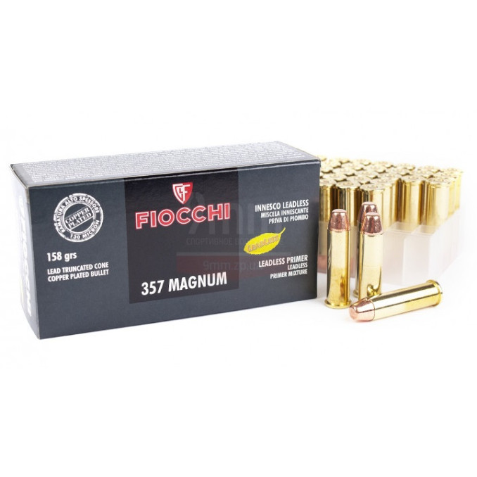 Патрон Fiocchi .357 MAGNUM LL TCCP 158gr RAM