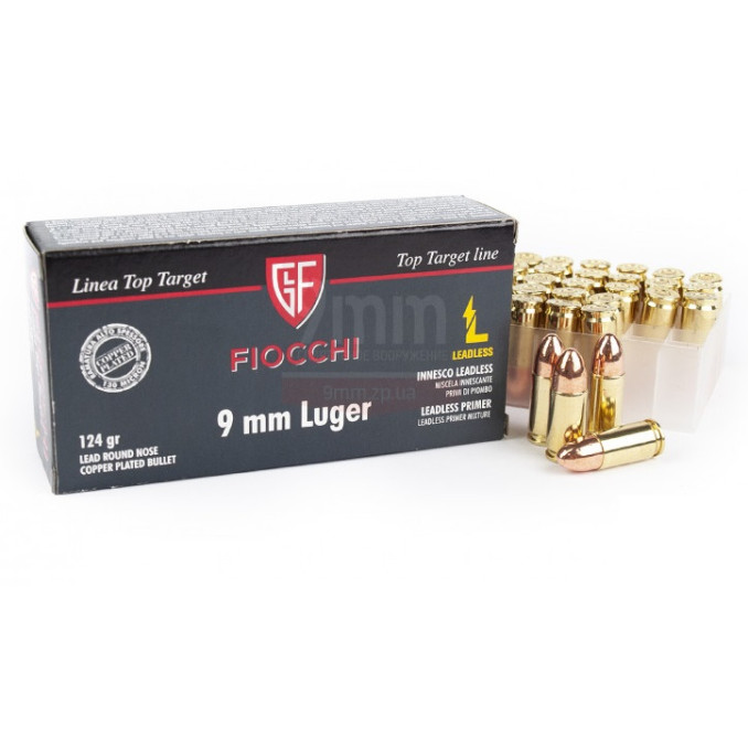 Патрон Fiocchi 9x19мм Luger LL RNCP 124gr RAM