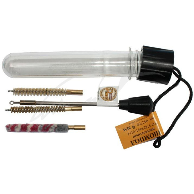 Набор Ружес для чистки короткоствольного оружия 9 мм