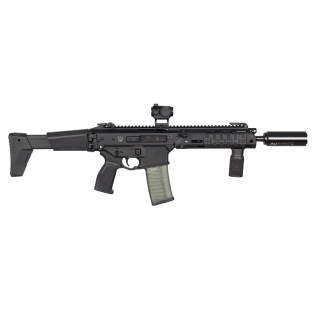 Карабин GROT S10/16 FB-M1 .223 Rem, доп. ствол 10,5" с глушителем DUAL и коллиматором XD