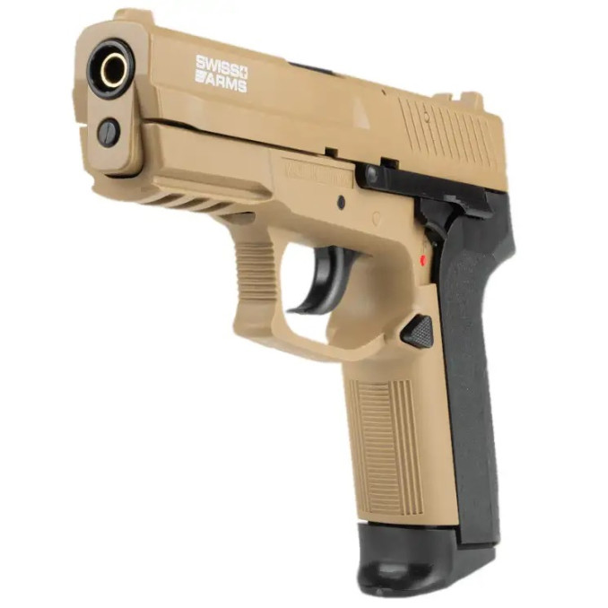 Пистолет страйкбольный Cybergun SA Swiss Arms Mile Spring кал. 6 мм FDE