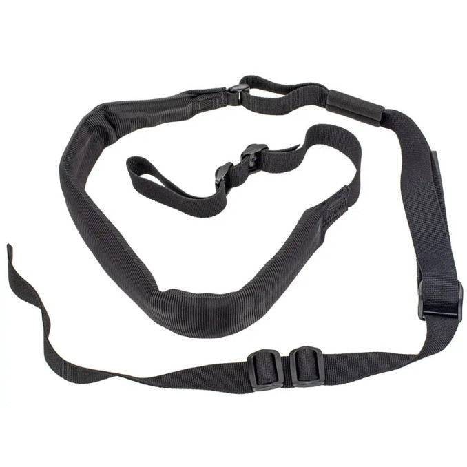 Ремінь рушничний Troy T-Sling Black двоточковий
