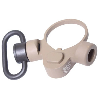 Антабка Troy OEM M4 на трубу приклада. FDE