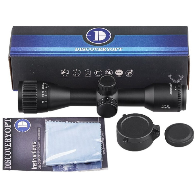 Прицел оптический Discovery Optics VT-Z 4x32 AOE сетка MilDot SPF с подсветкой