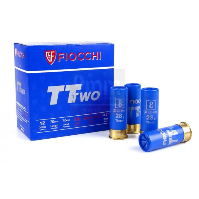Патрон Fiocchi TT TWO 12/70/12 №8, 28г