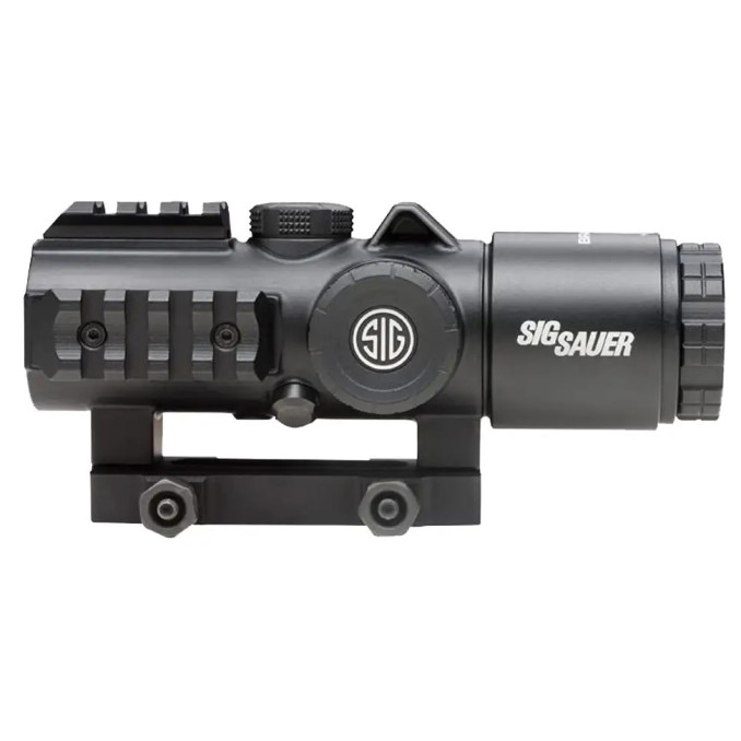 Приціл призматичний Sig Sauer Optics Bravo-3 3x24 сітка 5.56-7.62 Horseshoe з підсвічуванням