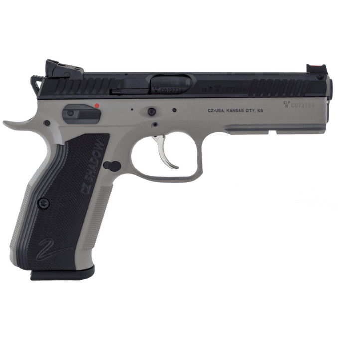 Спортивний пістолет CZ, Shadow 2, Tungsten, Semi-Auto Pistol, Caliber 9mm, 17 Rounds, 3 Magazines