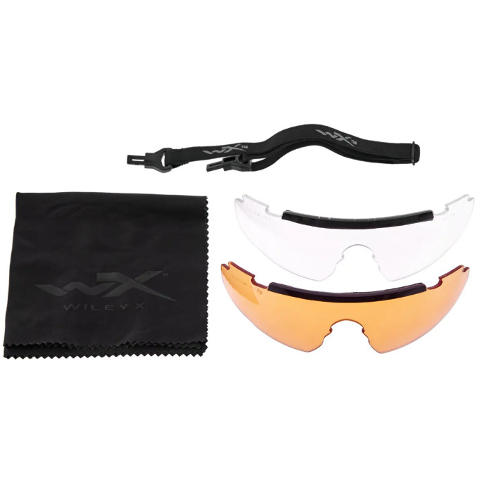 Очки баллистические Wiley X Saber Advanced 308. 3 линзы (Grey/Clear/Rust)