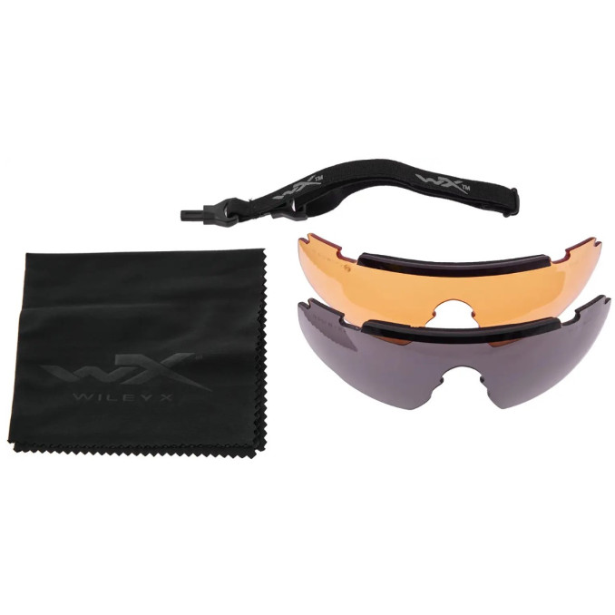Очки баллистические Wiley X Rogue Comm. 3 линзы (Grey/Clear/Rust), код 9300002