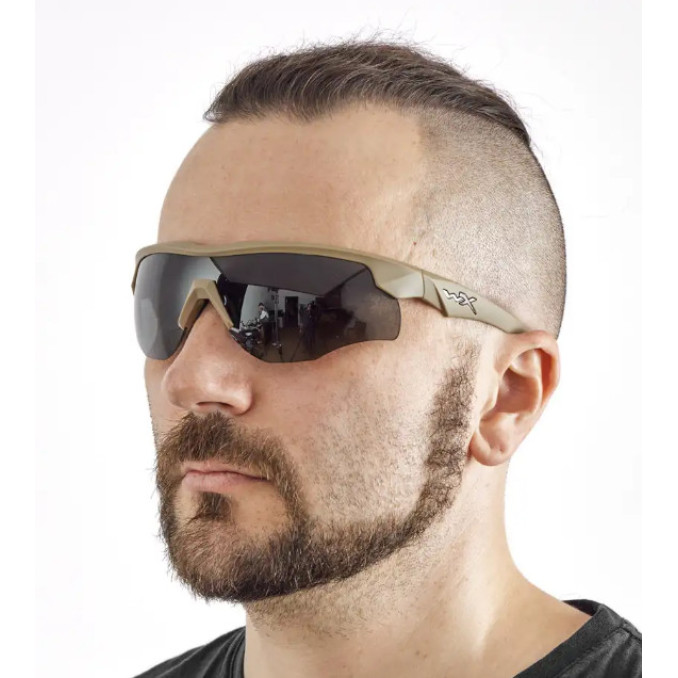 Очки баллистические Wiley X Rogue Comm. 3 линзы (Grey/Clear/Rust)