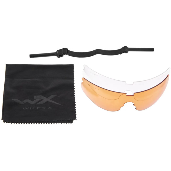 Очки баллистические Wiley X Rogue Comm. 3 линзы (Grey/Clear/Rust)