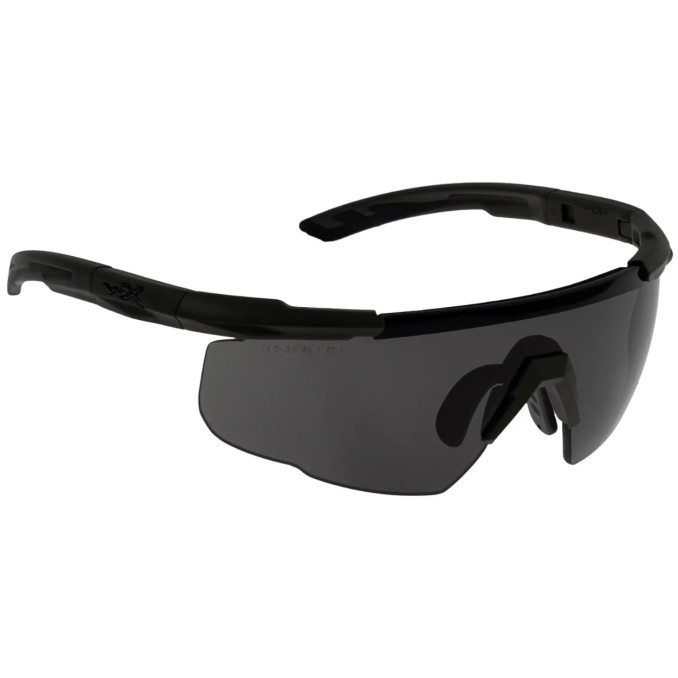 Очки баллистические Wiley X Saber Advanced. 3 линзы (Grey/Clear/Rust) оправа OD Green