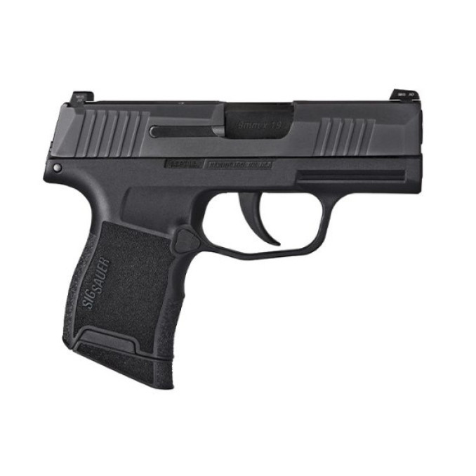Спортивний пістолет SigSauer P365, калібр 9 мм, колір чорний