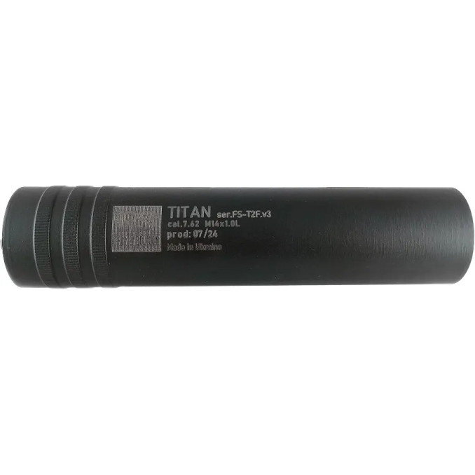 Глушник FROMSTEEL Titan FS-T2F.V3 калібр 7.62 мм. Різьба M14x1L