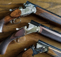 Переломное охотничье ружье