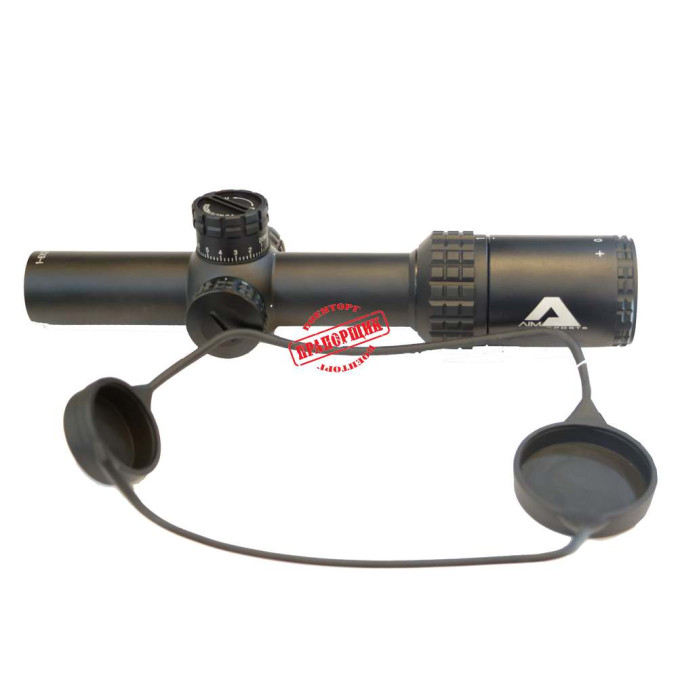 Оптичний приціл Alpha 6 1-6x24 30мм з прицільною сіткою CQ1 MOA