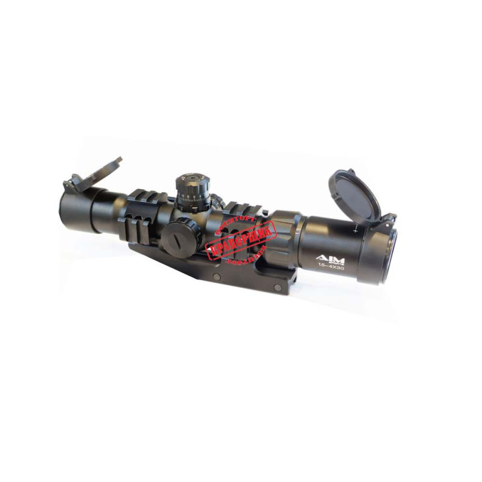 Оптичний приціл 1.5-4x30 TRI ILL CQB Scope With Locking Turrets Arrow
