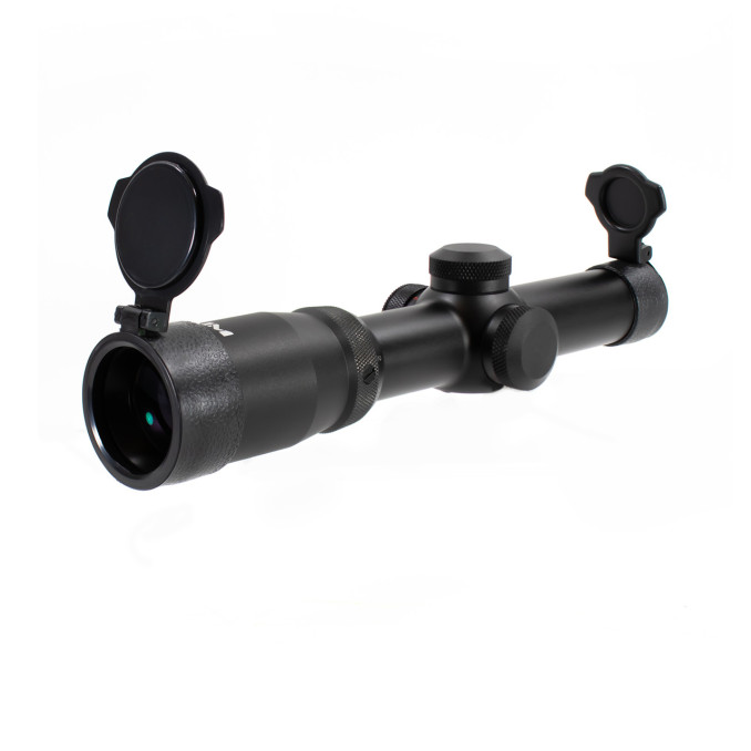 Оптический прицел 1-4x24 TRI-ILL First focal plane scope MIL-DOT Rings Aim Sport