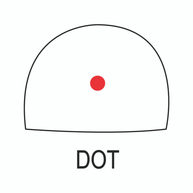 Коллиматорный прицел RT5-C1 1x27mm COMPACT RED DOT REFLEX SiGHT