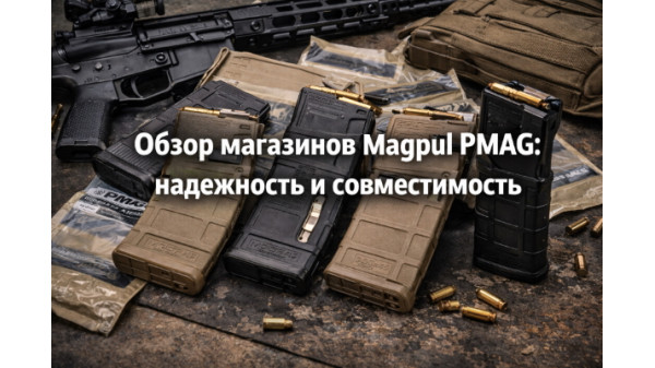 Обзор магазинов Magpul PMAG: надежность и совместимость