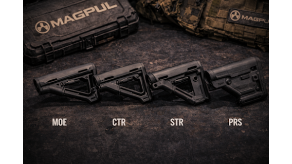 Телескопические приклады Magpul: различия моделей MOE, CTR, STR и PRS