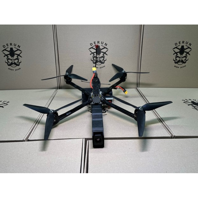 БпЛА 10” DERUN 1025С2N з двома тепловізійними камерами (384са/640са), під скид