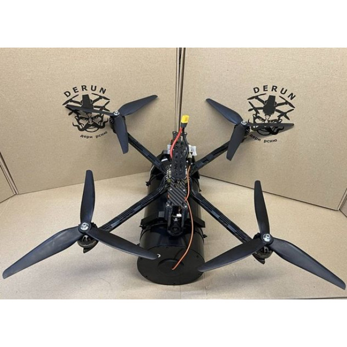 БпЛА 10” DERUN 1025О з оптоволоконним зв’язком (10 км/15 км)