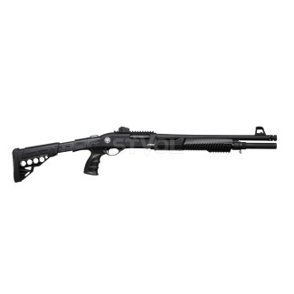 Ружье гладкоствольное Huglu 7+1 TR ATROX Tactic Black Telescopic Stock 12/47 см