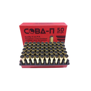 Патрон травматичної дії СОВА-П6 9мм