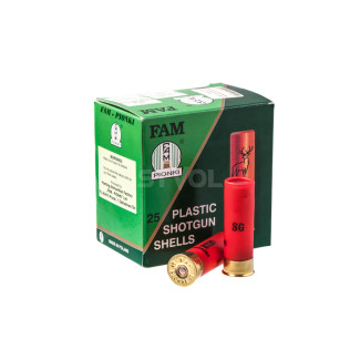 Патрон гладкоствольний Fam Buckshot SG кал.12 felt (8,45mm)
