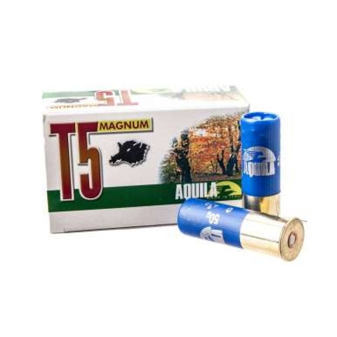 Патрон гладкоствольный Aquila T5 Magnum кал.12 №0