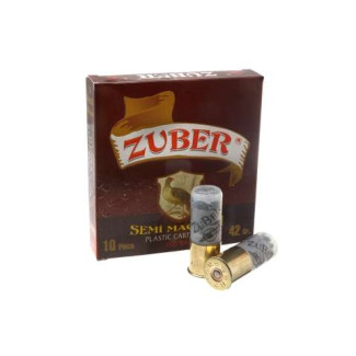Патрон мисливський Zuber №1 42g k.12/23/70 10шт/200шт