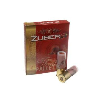 Патрон гладкоствольний Zuber Threeball кал.12 (картеч)