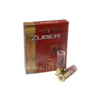 Патрон гладкоствольний Zuber Threeball кал.12 (картеч)